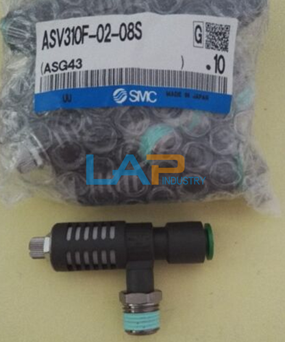 10PCS SMC Exhaust Throttle Valve ASV310F-02-08S - New Bag - SMC