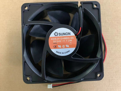 new 1x KDE2412AMBX-6A 12CM 24V 7.2W for Danfoss inverter fan - DANFOSS
