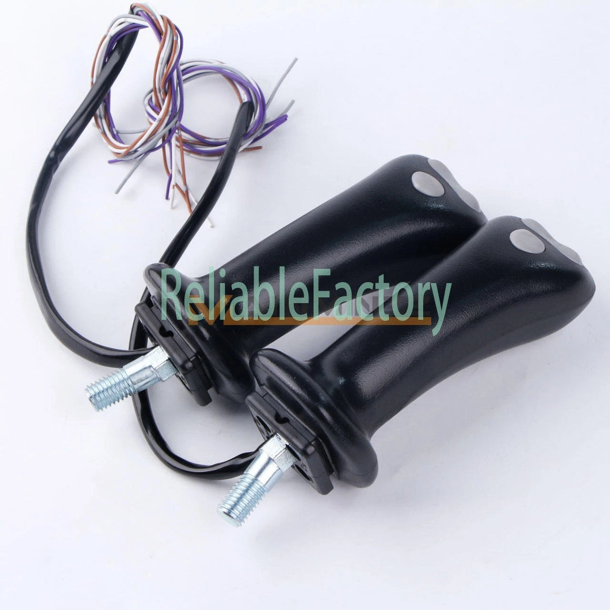 1 Pair 4 BUTTONS Joystick Handle Fits REXROTH EXCAVATOR