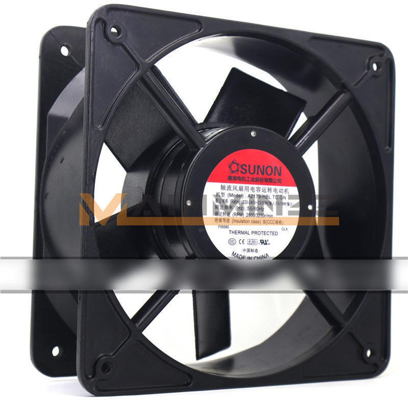 new ONE  SUNON A2179HBL A2179-HBL TC.GN 220/240V 23/30W Cooling Fan