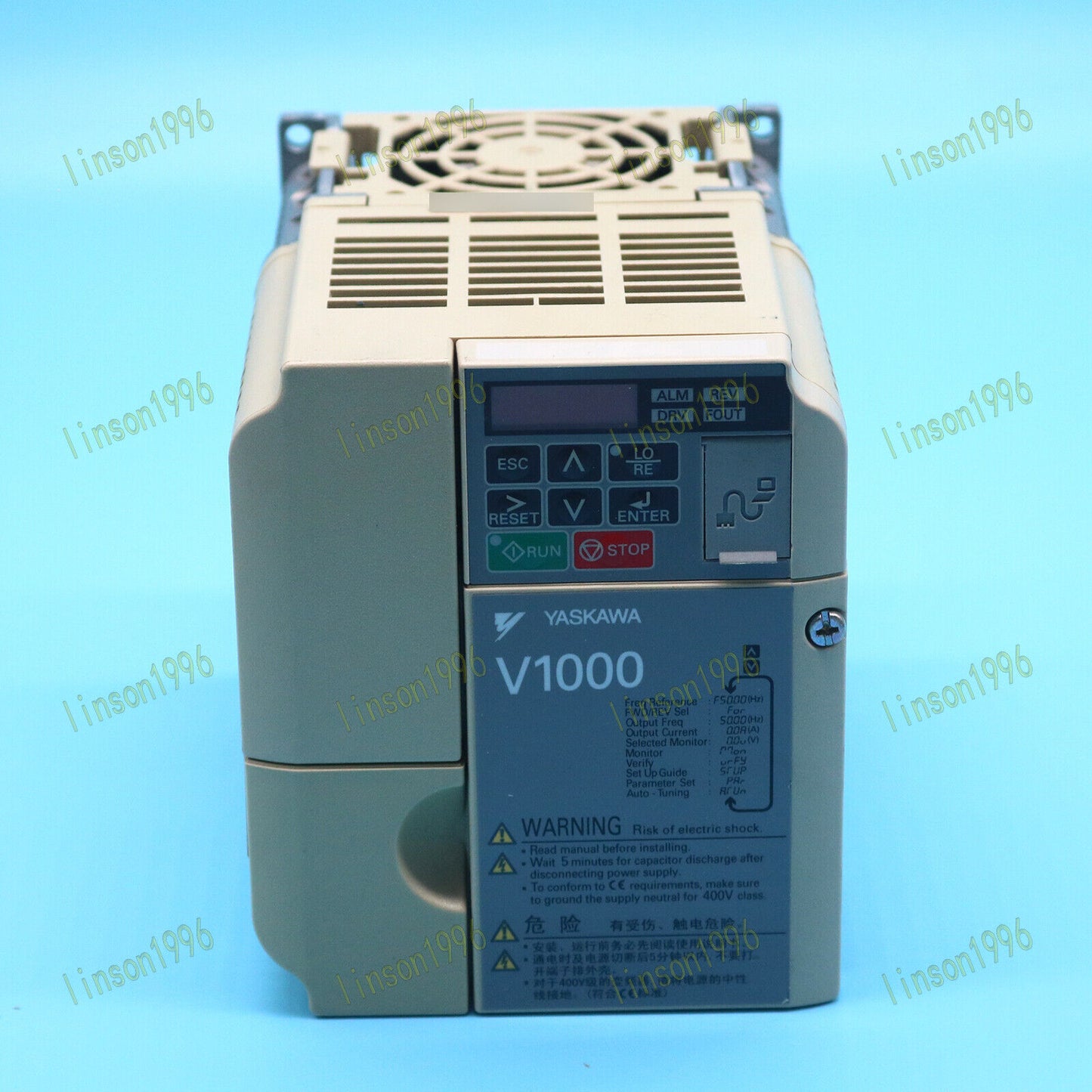 Used Yaskawa CIMR-VC4A0005BAA Inverter Tested in OK Condition - YASKAWA