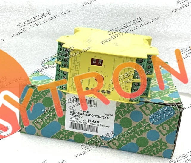 1Pcs Phoenix Safety Relay 2981428 PSR-SCP-24DC/ESD/5X1/1X2/300