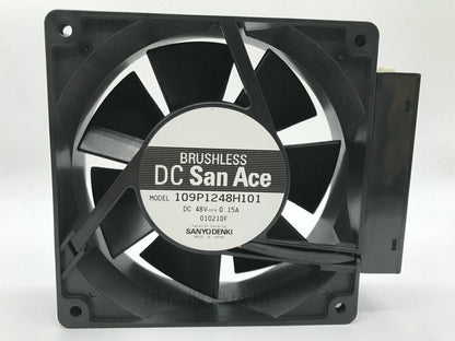 1pcs San Ace 109P1248H101 48V 0.15A Server Cooling Fan