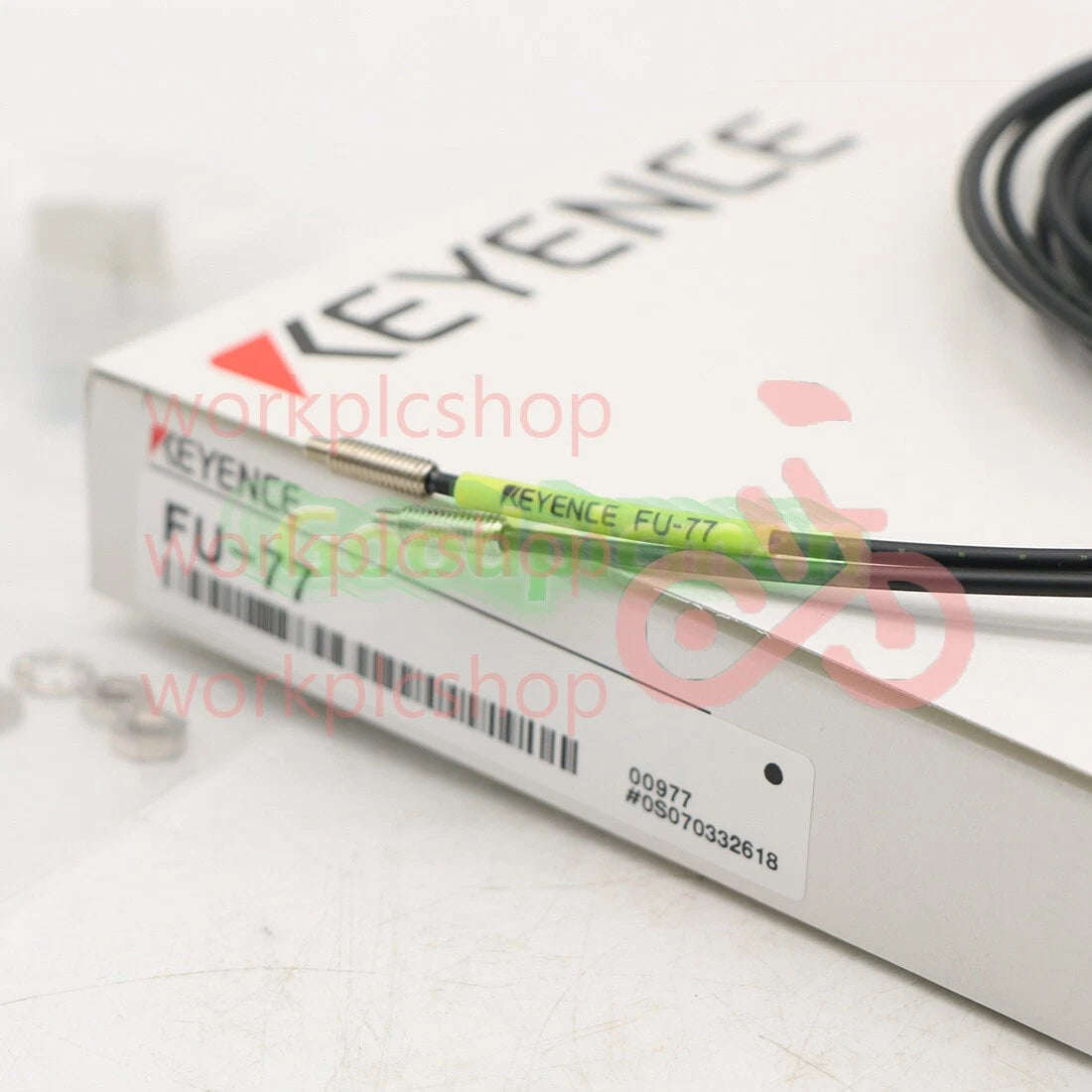 Keyence FU-77 Fiber Optic Sensor FU77 Cable length 10M 1Pcs/