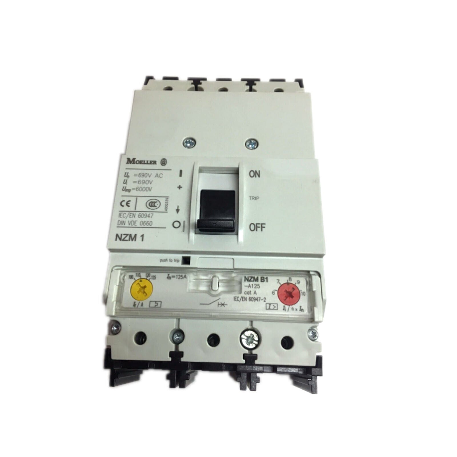 Eaton Molleher NZMB1-A125 Circuit Breaker 1-Piece - EATON