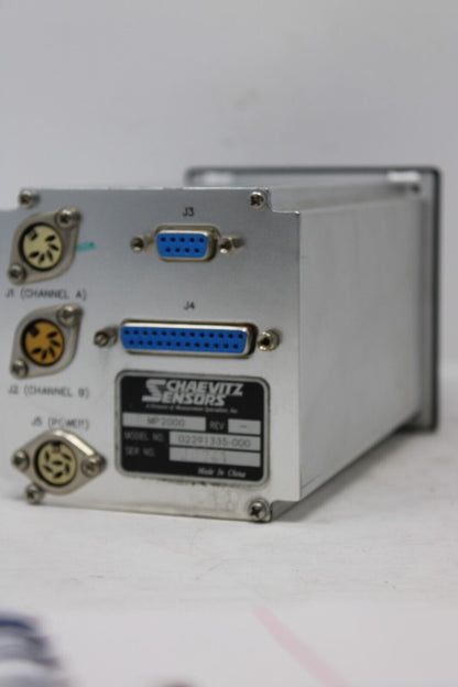 used Schaevitz Sensors MP2000 Linear Differential Transformer 02291335-000 - SCHAEVITZ SENSORS