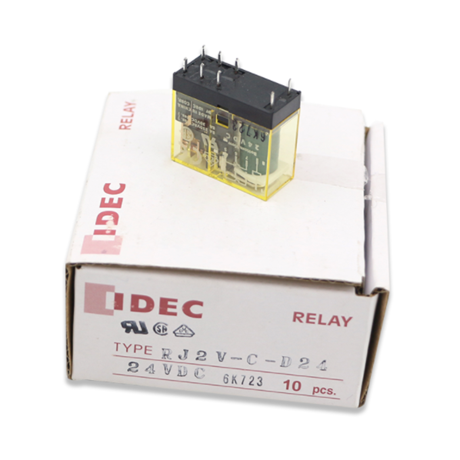 10PCS/ IDEC RJ2V-C-D24 Power Relay IDEC