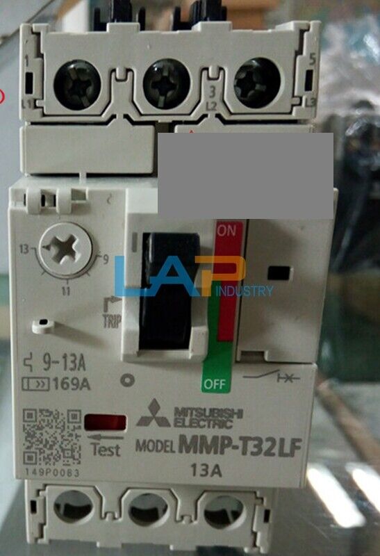 Mitsubishi Motor Circuit Breaker MMP-T32LF 13A - 1PCS - MITSUBISHI