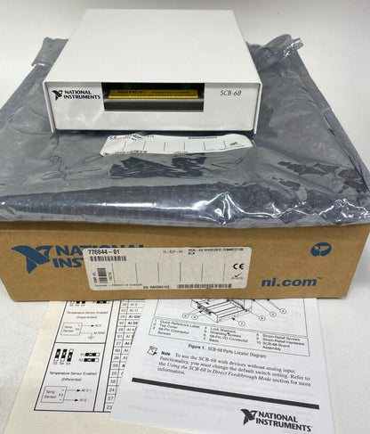National Instruments NI SCB-68 Connector Block Screw Terminal - NATIONAL INSTRUMENTS