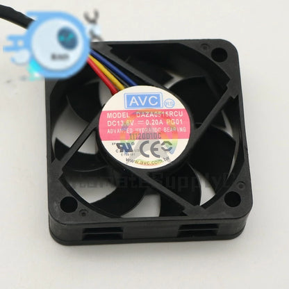1Pcs 13.6V 0.20A 4-wire plug 5015 waterproof cooling fan DAZA0515RCU