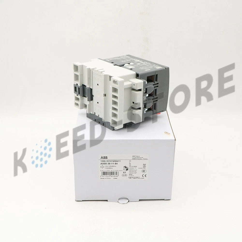 1PCS ABB Contactor AX50-30-11-84 110V50Hz/110-120V60Hz 1SBL351074R8411