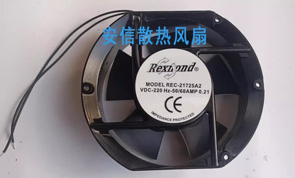 1PCS REC-21725A2 220V 0.21A Axial Cooling Fan