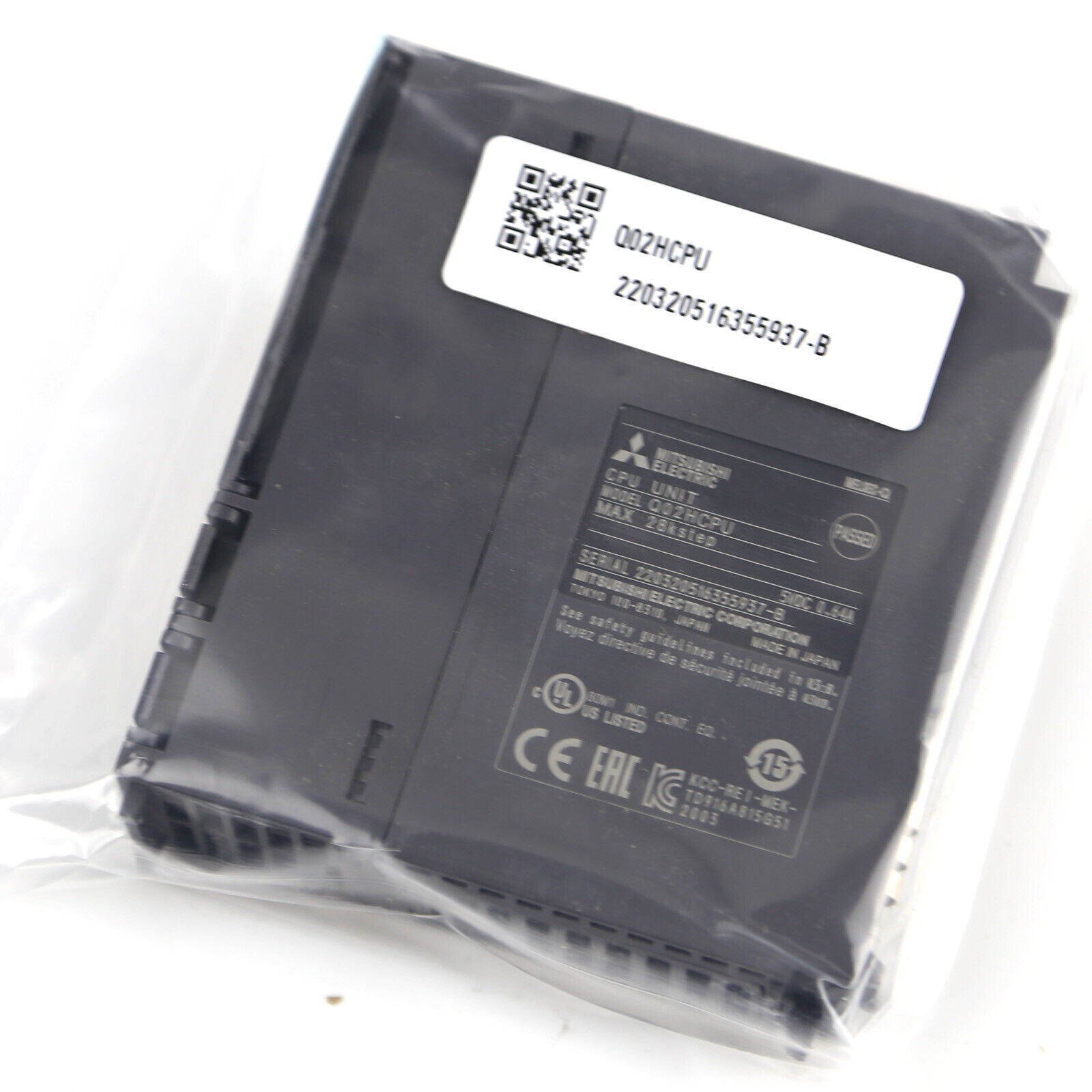 Mitsubishi Q02HCPU PLC Module, 70 Characters - MITSUBISHI