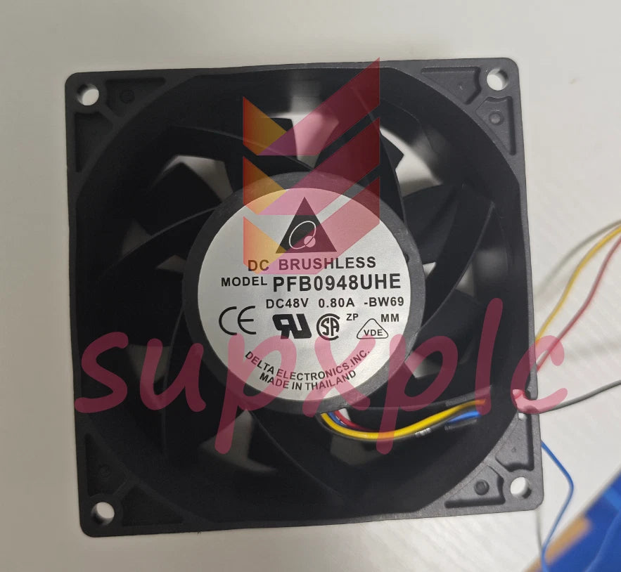 1PC Delta DC fan PFB0948UHE 9CM 48V 0.80A 9038 four lines free shipping