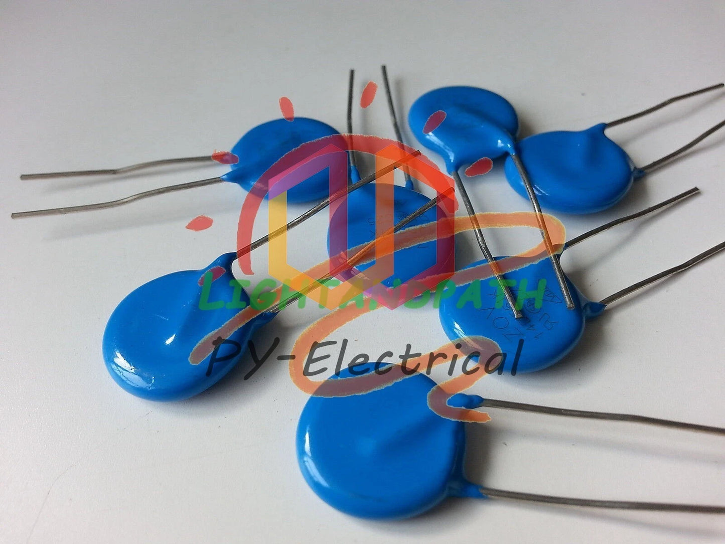 20pcs 14D151K Varistor Resistor 150V UL #Li