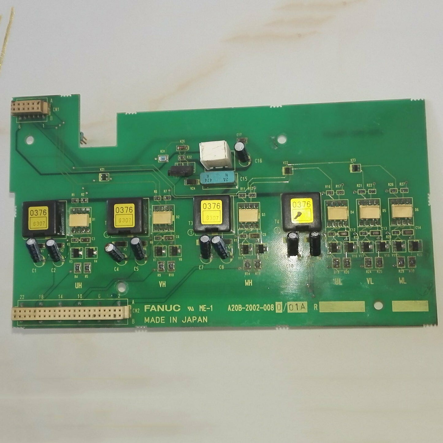 Used One For Fanuc A20B-2002-0080 Control Board - Tested in Good Condition - FANUC