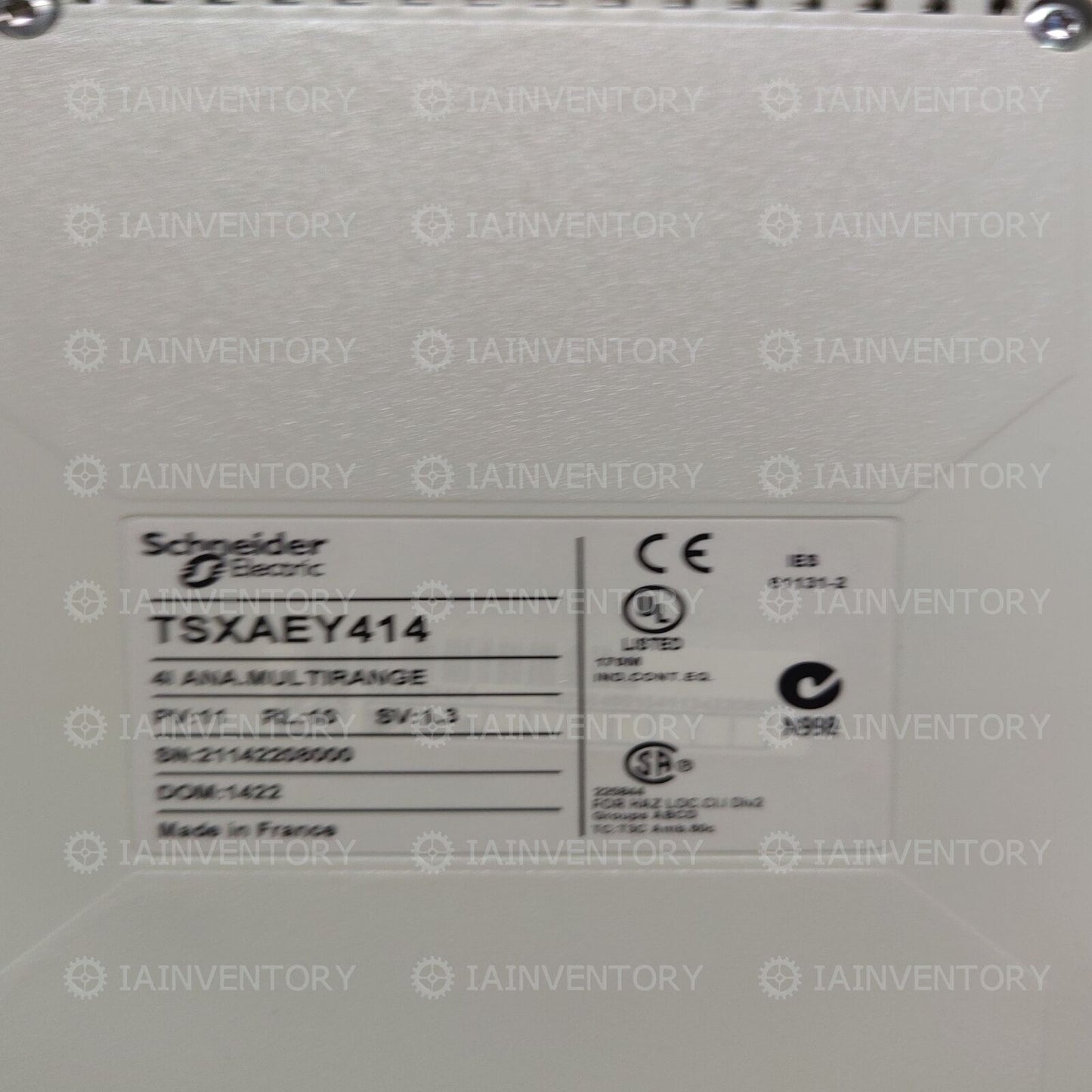 1PC Schneider PLC Module TSXAEY414, Factory Sealed, Fast Ship - SCHNEIDER