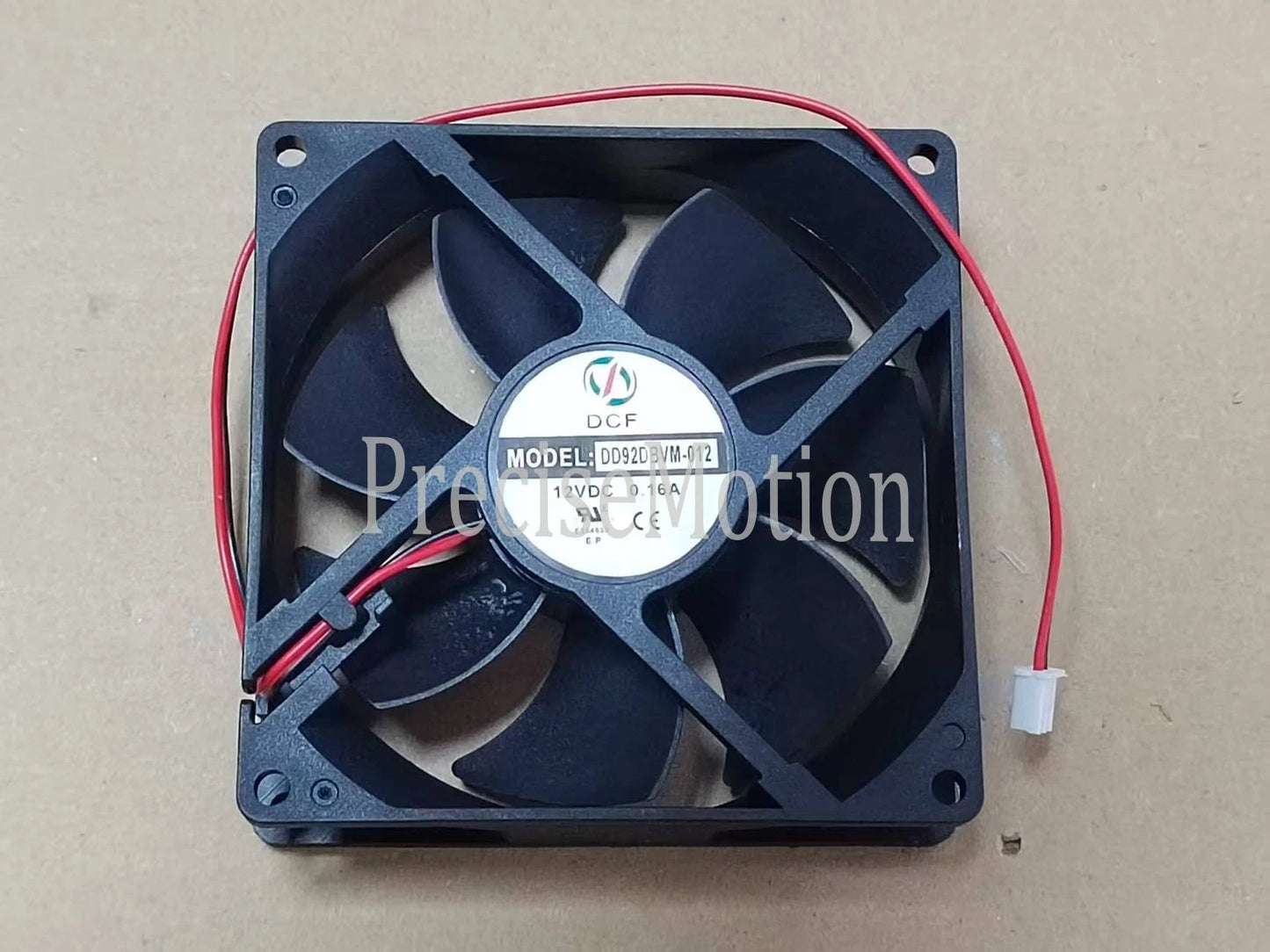 DCF DD92DBVM-012 9025 DC12V 0.16A 9CM 2-Wire Inverter Cooling Fan