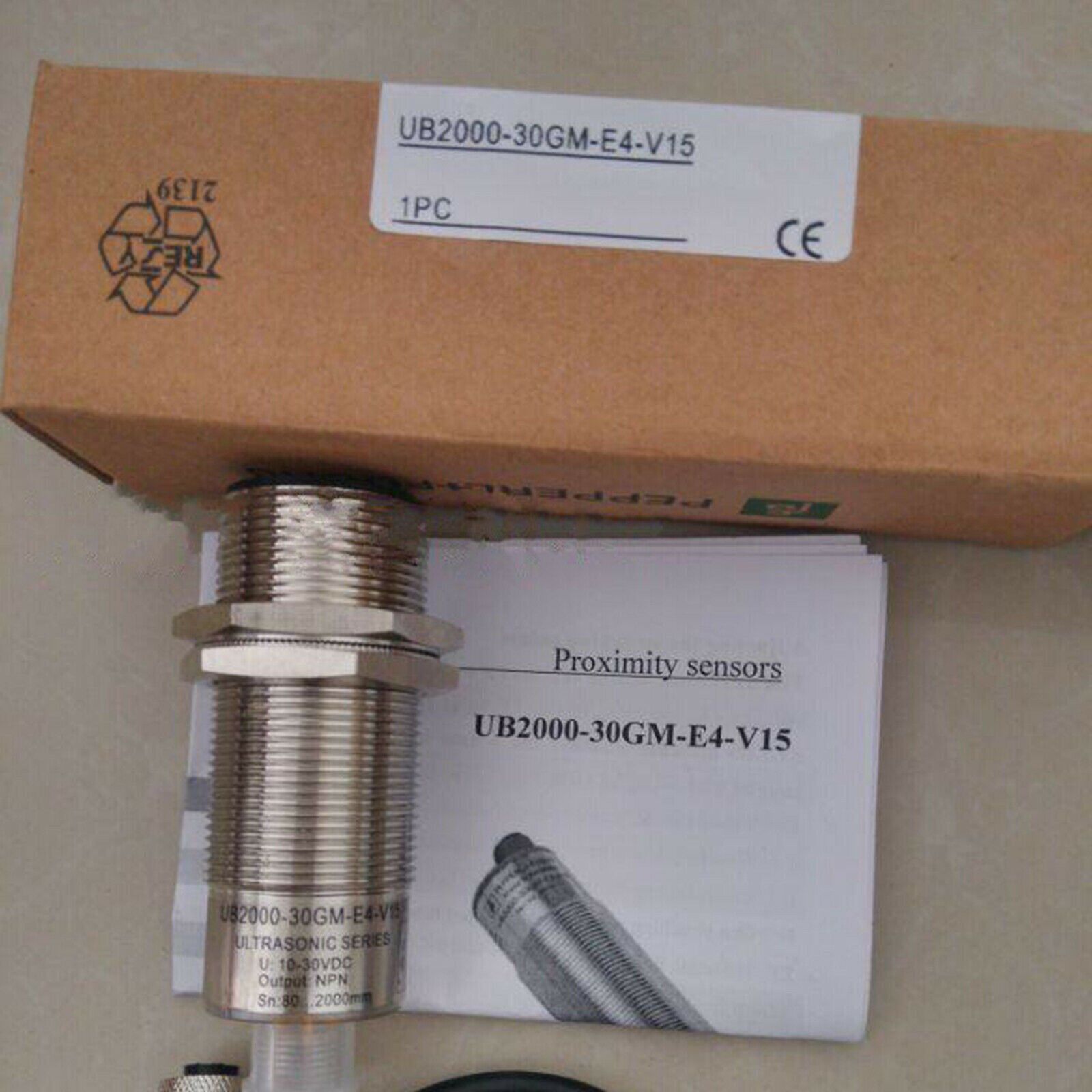 Pepperl+Fuchs UB2000-30GM-E4-V15 Ultrasonic Sensor - PEPPERL+FUCHS
