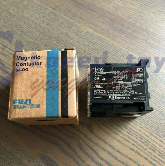 1Pcs Fuji Contactor SJ-0G SJ12AG DC24V 13NO