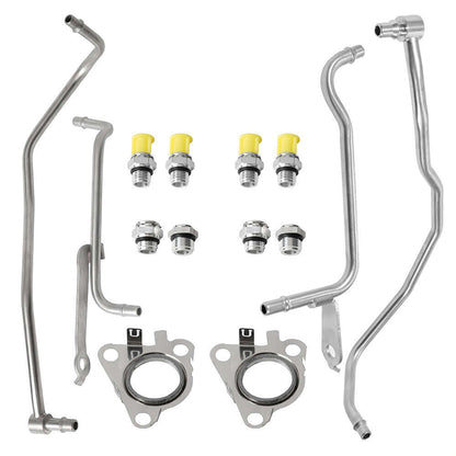 new Turbo Coolant Line Kit for Ford F150 Transit 150 926-186 926-187