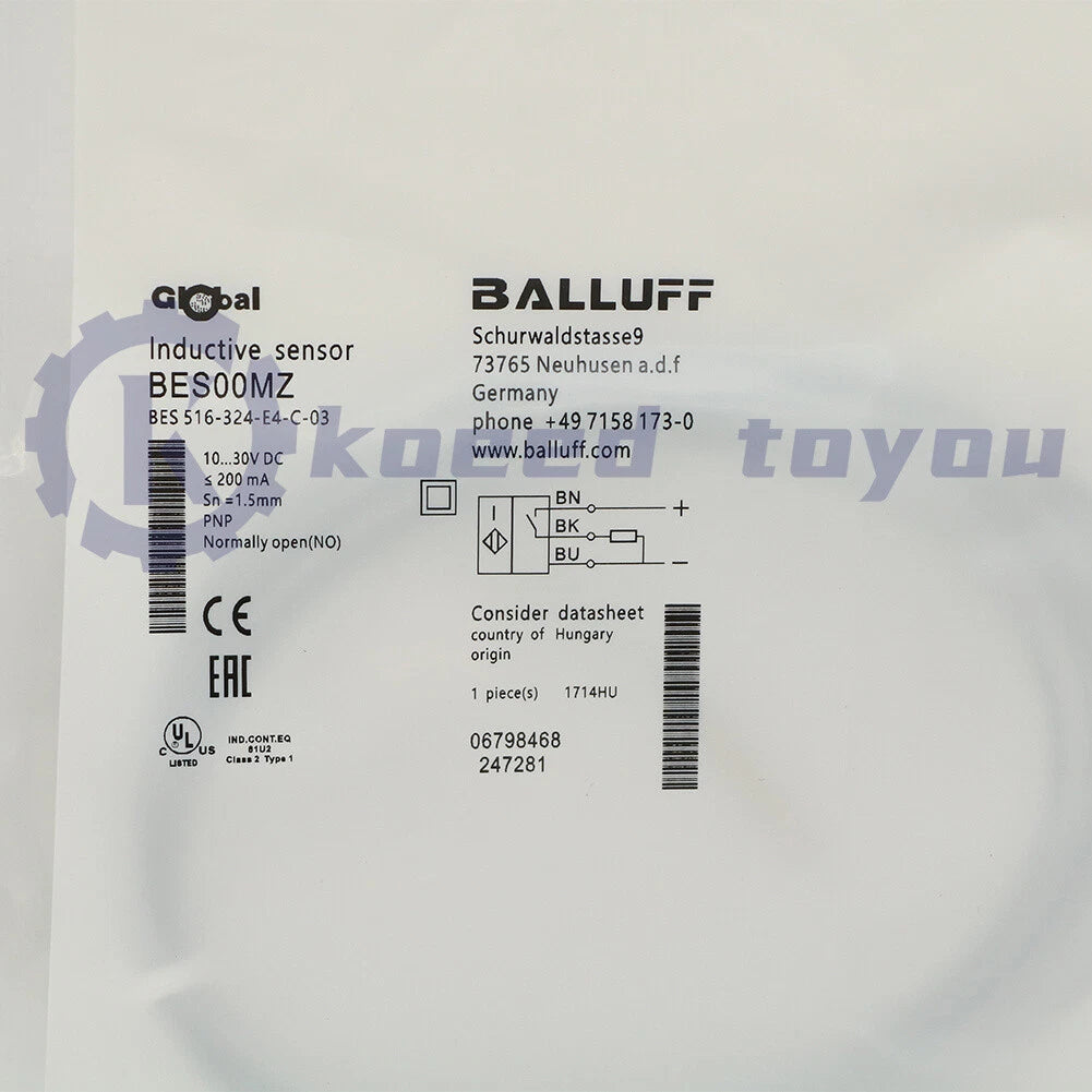 1pcS BALLUFF BES 516-324-E4-C-03 Sensor US