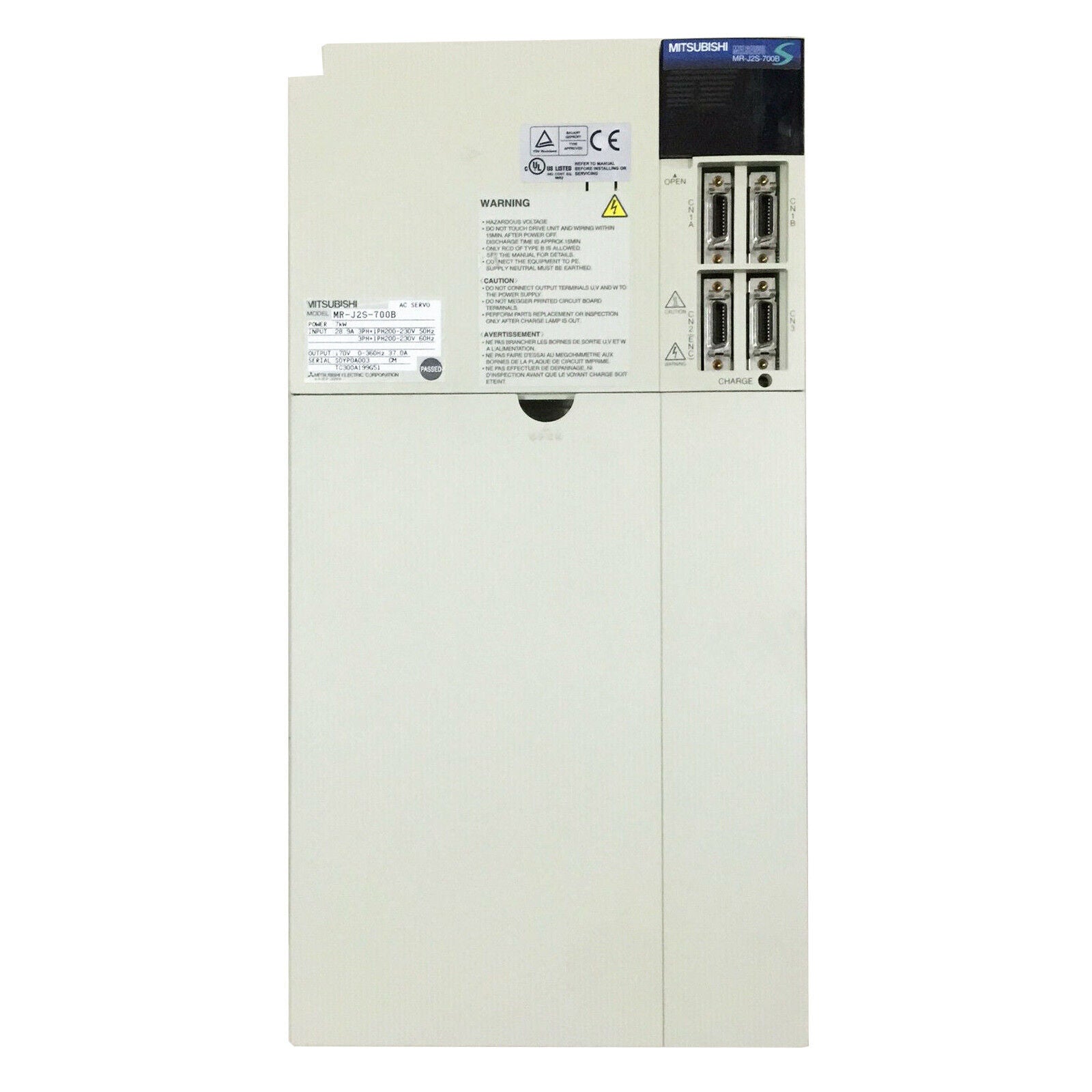MITSUBISHI MR-J2S-700B Servo Driver - New In Box - MITSUBISHI