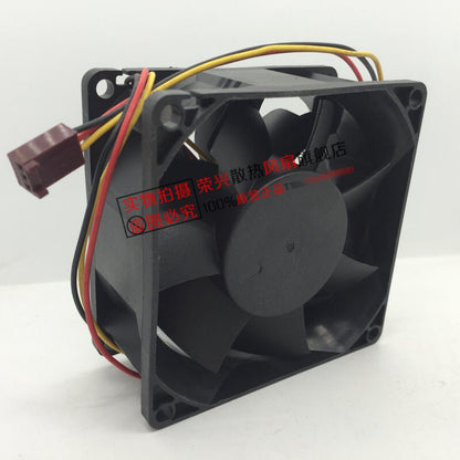 EVERFLOW F128038BU 8038 12V 0.50AMP 3-wire 8cm cooling fan