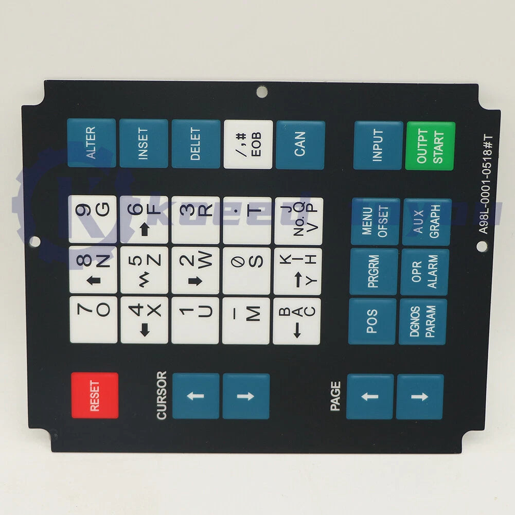 1PCS FANUC A98L-0001-0518#T KEYSHEET MEMBRANE KEYPAD FOR 32 KEY