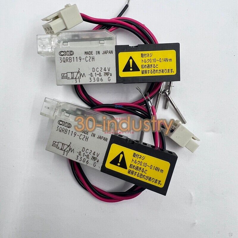 New CKD Solenoid Valve 3QRB119-C2H - Qty: 1 - KOEED