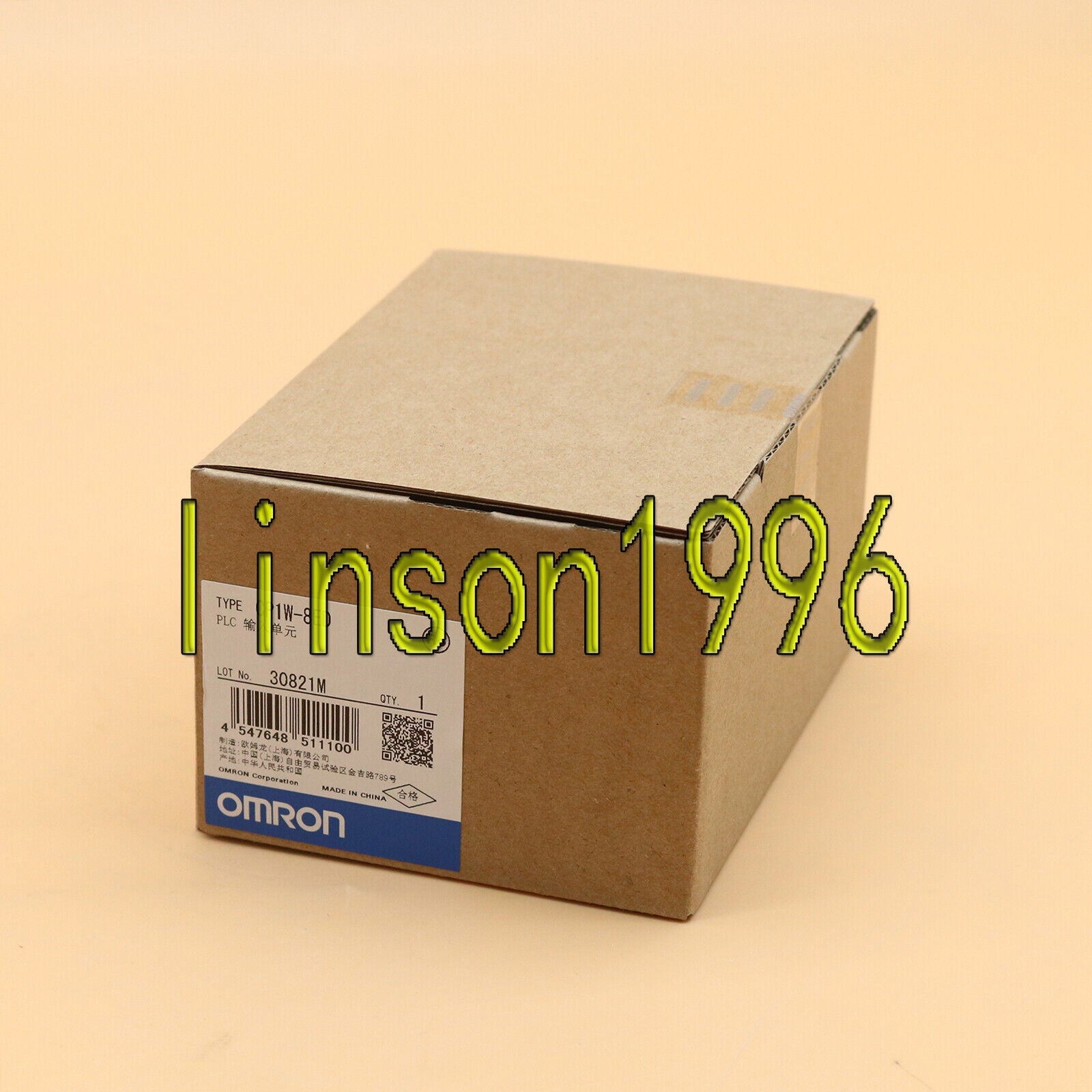 Omron CP1W-8ED programmable logic controller with advanced features for industrial automation - OMRON