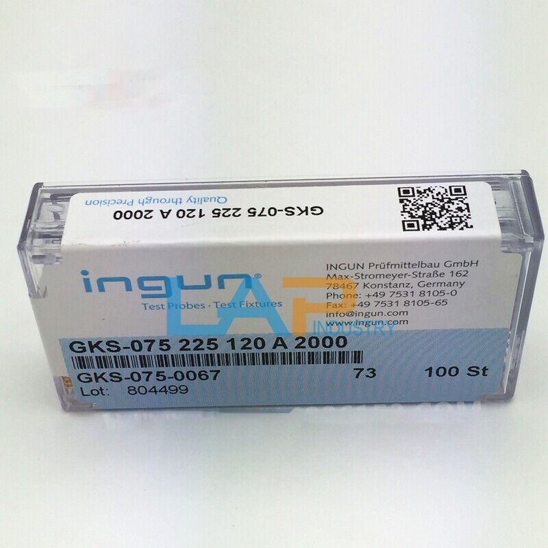 100pcs/box INGUN Probe GKS-075 225 120 A2000 7-claw 1.0 test koeed