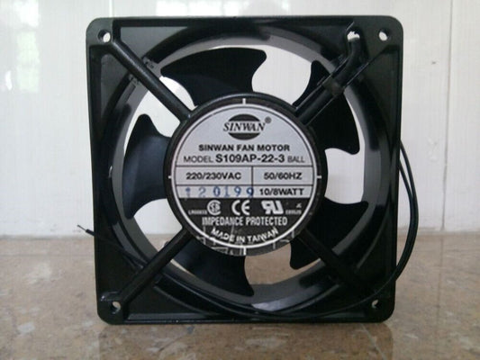 SINWAN S109AP-22-3 BALL AC 220V 10W 12038 12CM Cooling Fan