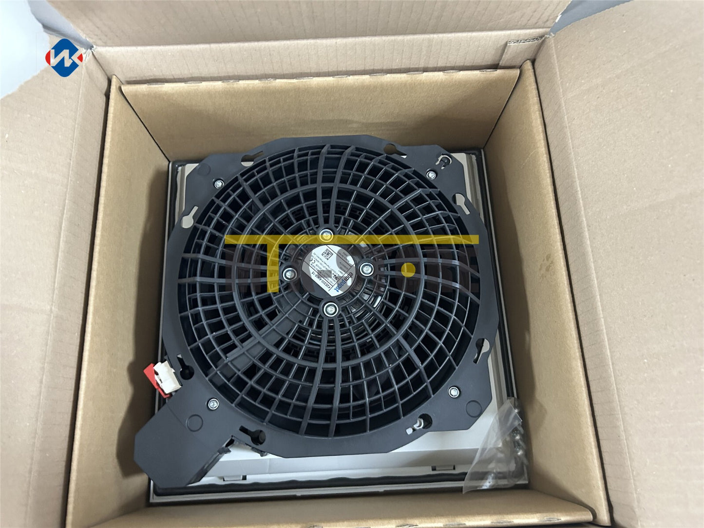 1PCS K2E200-AH08-15 ebmpapst Fan 115VAC 0.78/0.80A 75/90W Rittal Filter Fan