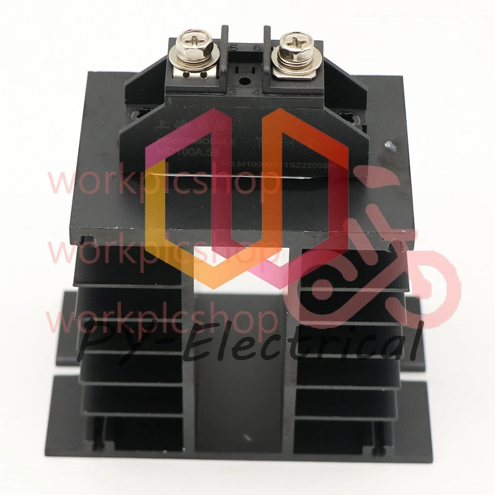 1PC Anti-reverse charge rectifier diode 100A MD100A.58 power module with heat si