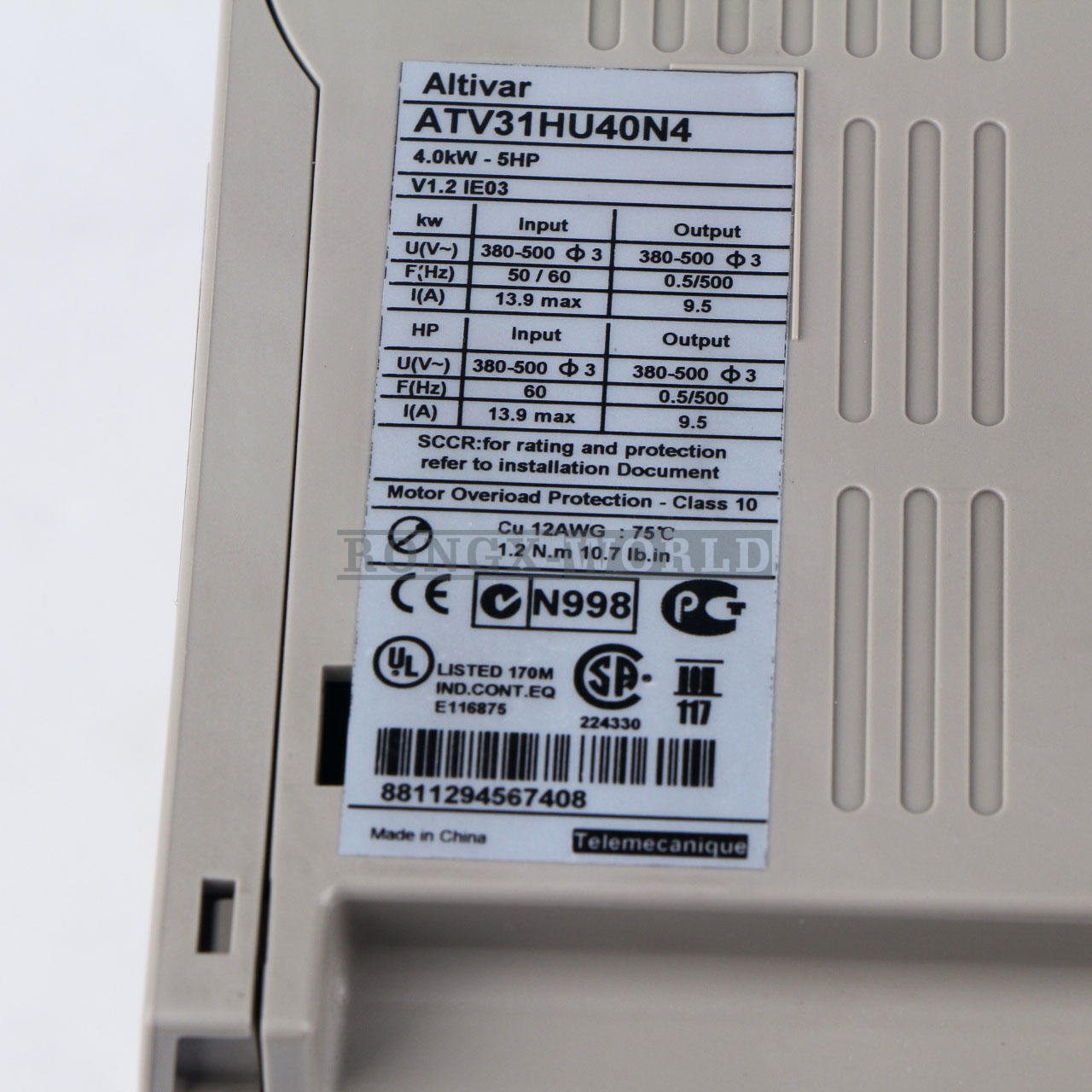 new ONE Inverter ATV31HU40N4 - ONE