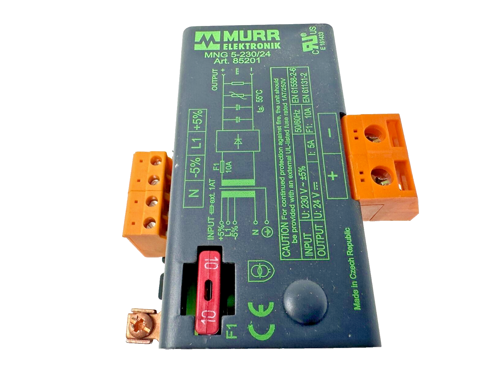 new Murr Elektronik 85201 Power Supply MNG 5-230/24 - MURR ELEKTRONIK