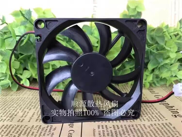 new ADDA AD0824HB-D71 DC24V 0.14A 2-Wire Cooling Fan