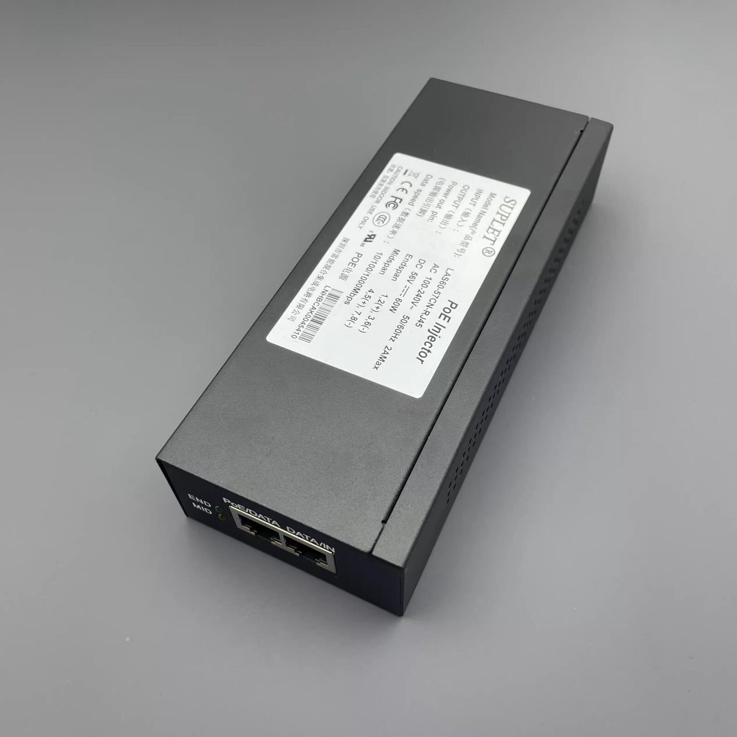 SUPLET LAS60-57CN-RJ45 POE Power Supply