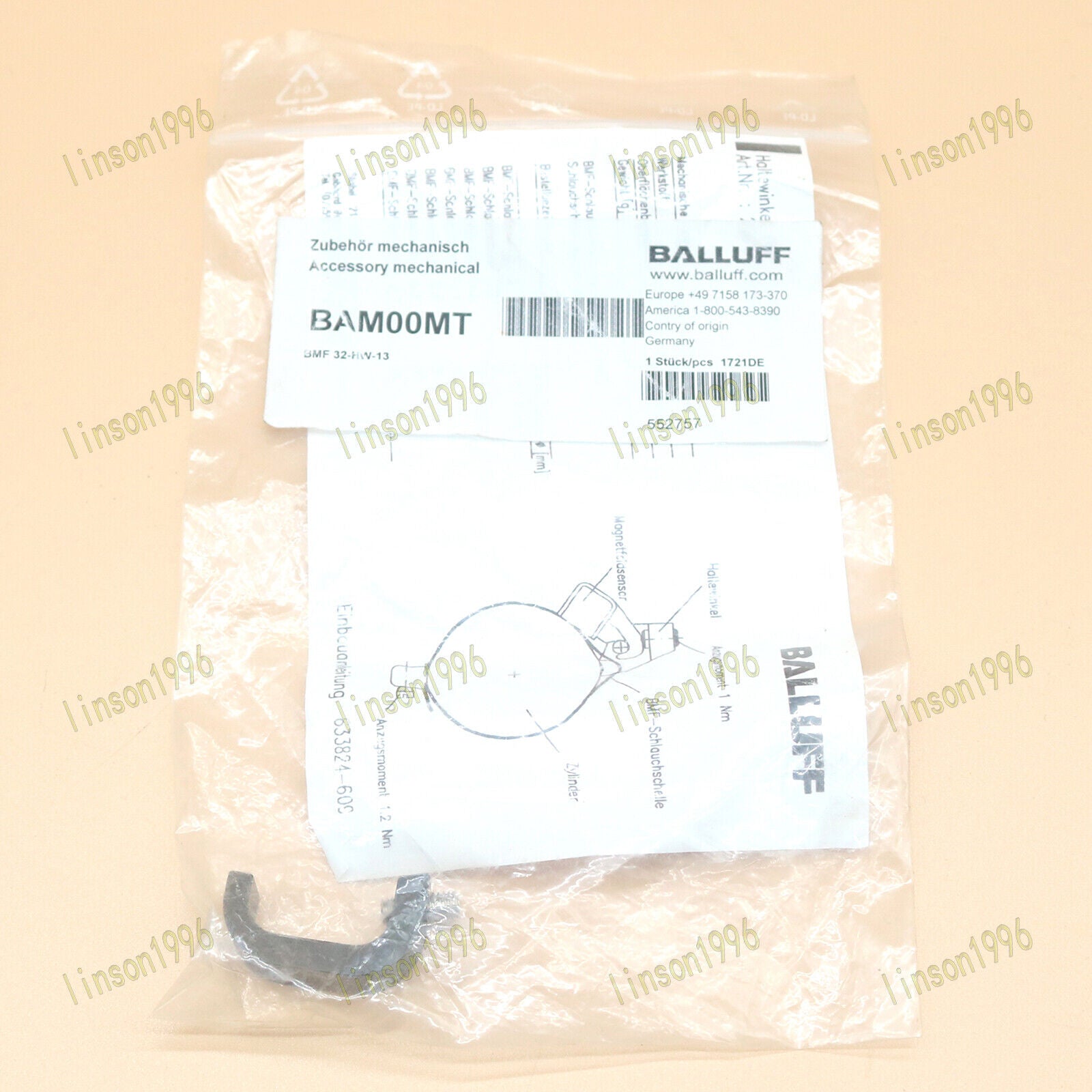 Balluff BMF 32-HW-13 Sensor Bracket Spot Stock - KOEED
