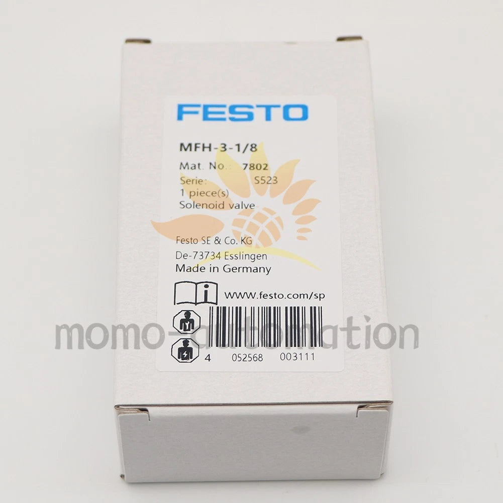 MFH-3-1/8 MFH31/8 7802 1PC Festo Solenoid Valve 1PCS