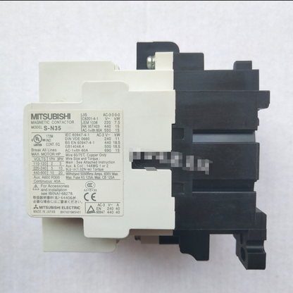 1PCS  MITSUBISHI AC contactor S-N35 AC24V Normally open