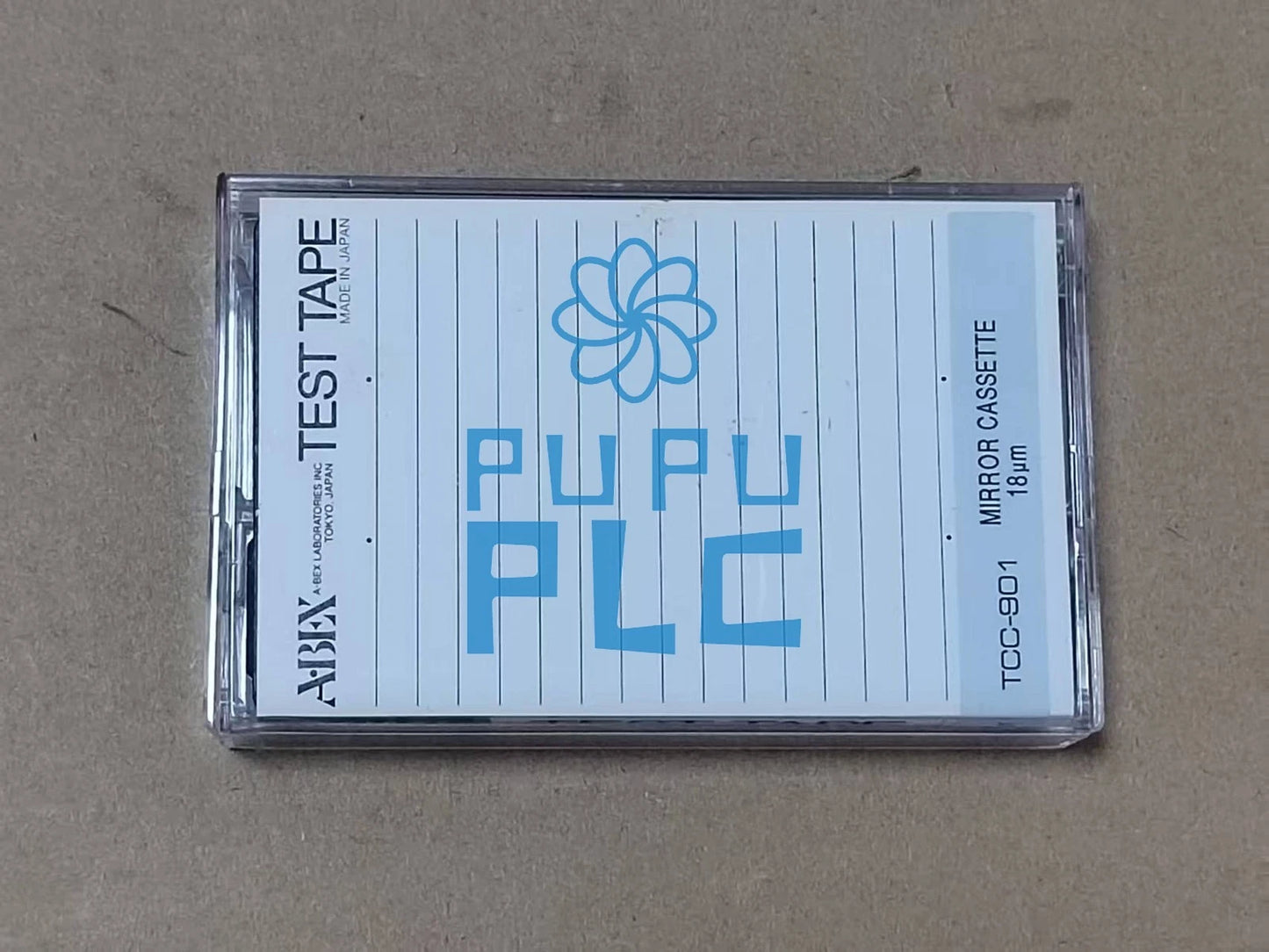 ABEX TCC-901 Mirror CASSETTE 18um TEST TAPE ~