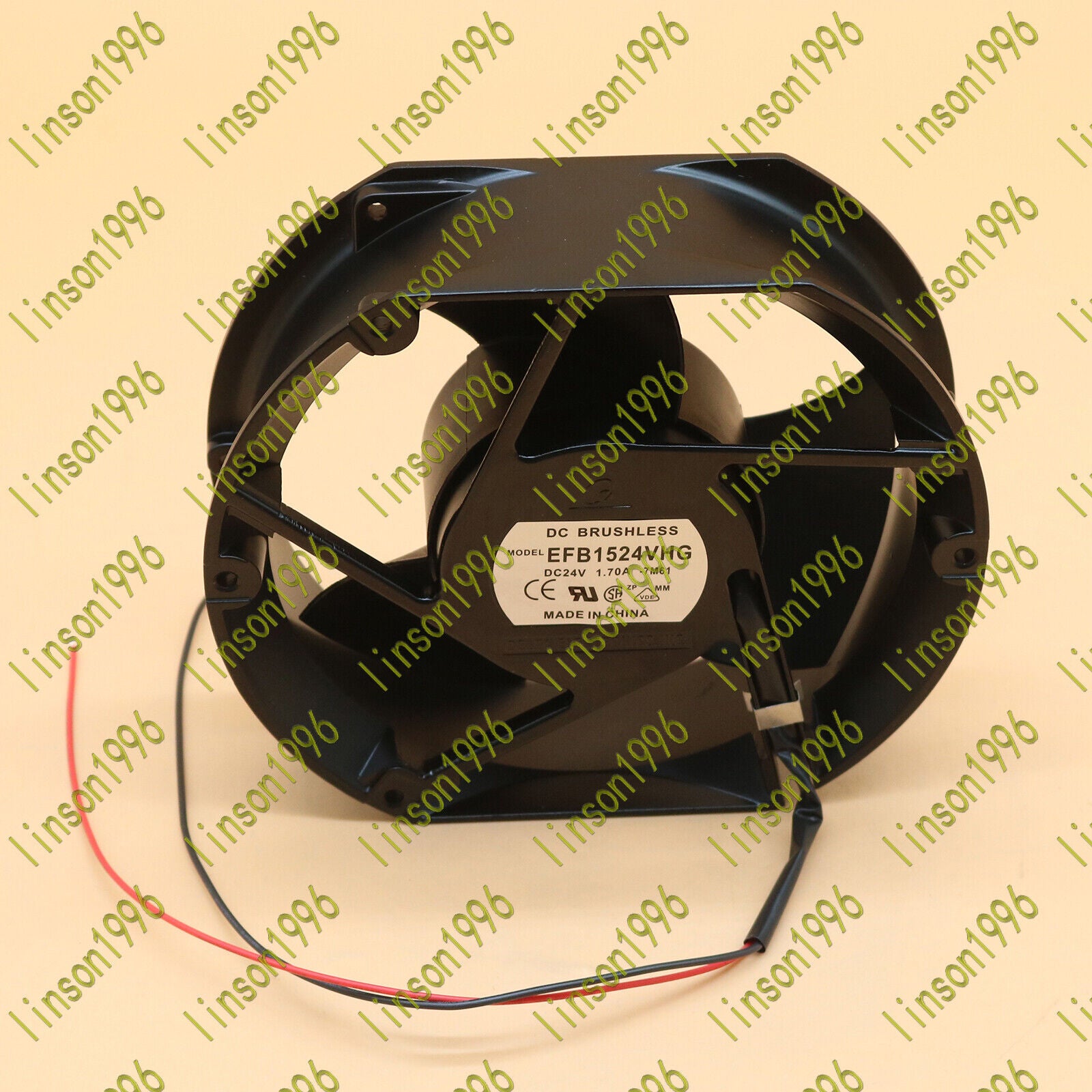 24V 1.70A 3Wired Cooling Fan EFB1524VHG - ONE DELTA