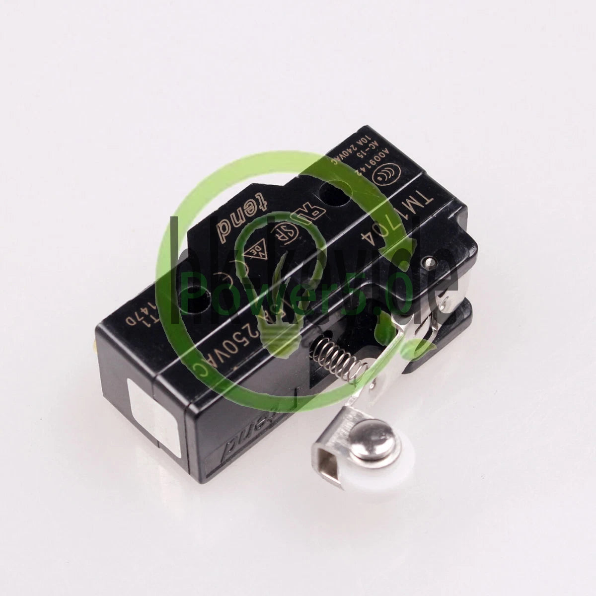 250V 15 Amp TM-1704 Short Hinge Roller Lever Micro Limit Switch