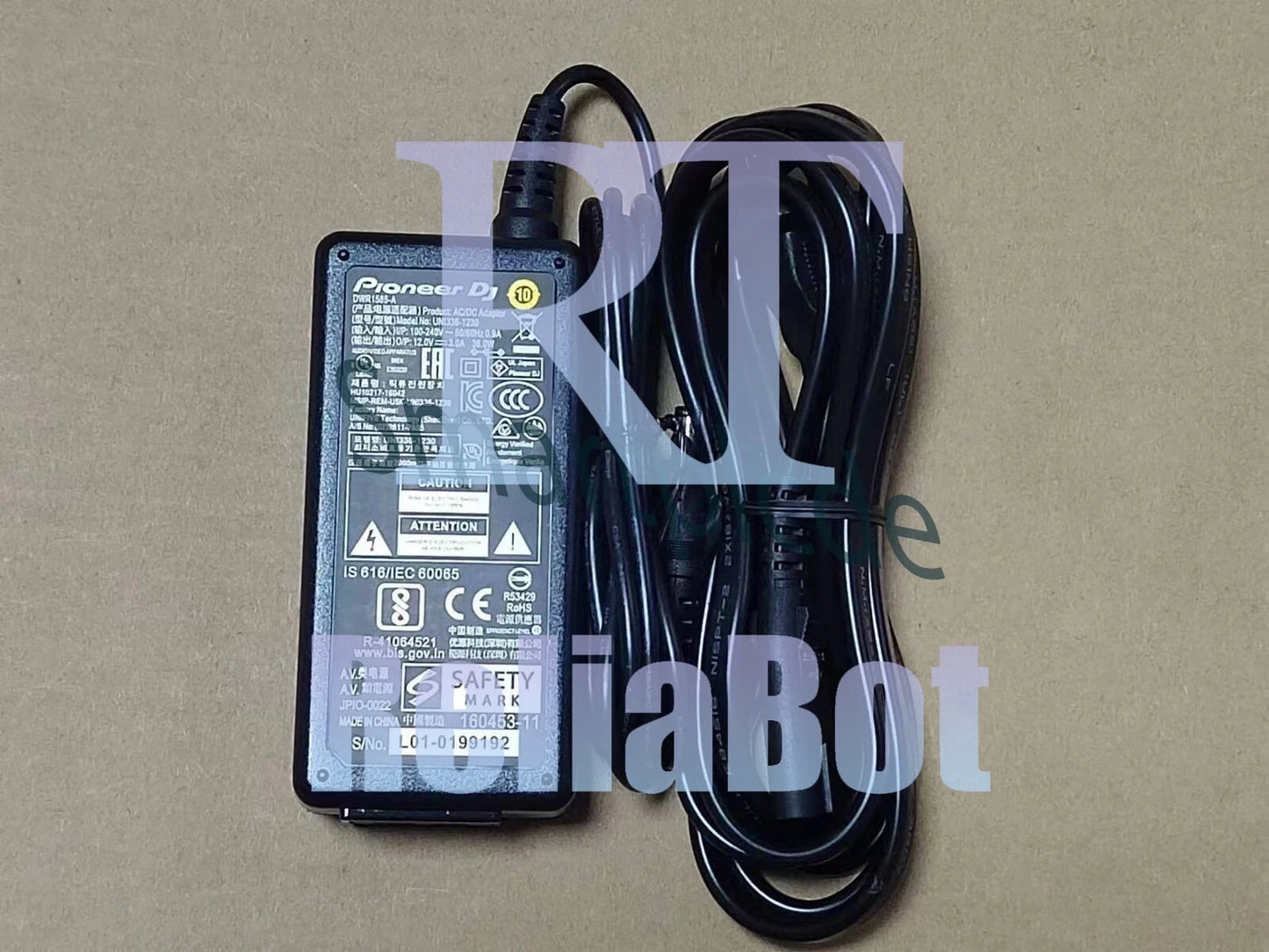 12V Adapter for Pioneer DDJ-SR2 XDJ-RR DJ Controller Power Supply Charger