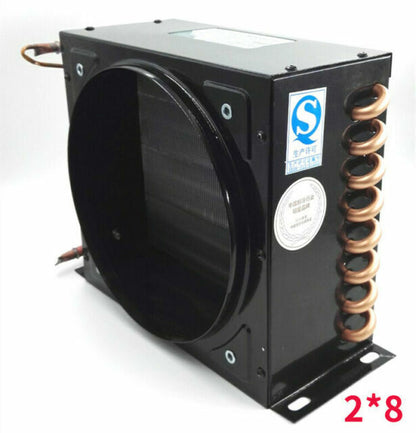 new Copper tube condenser FNF0.8 1.7 refrigerator radiator 220V 24W - COPPER TUBE CONDENSER