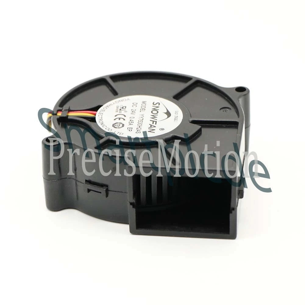 1PCS SNOWFAN Fan YY7530H24S DC24V 0.45A turbofan blower 3-wire cooling fan
