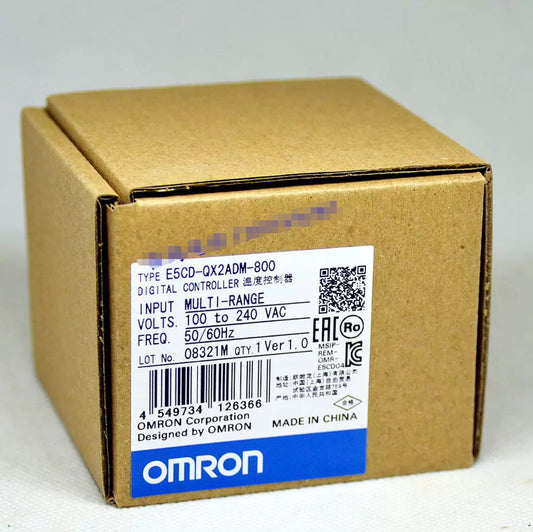 1PC  Omron E5CD-QX2ADM-800 Temperature Controller 100-240VAC In Box