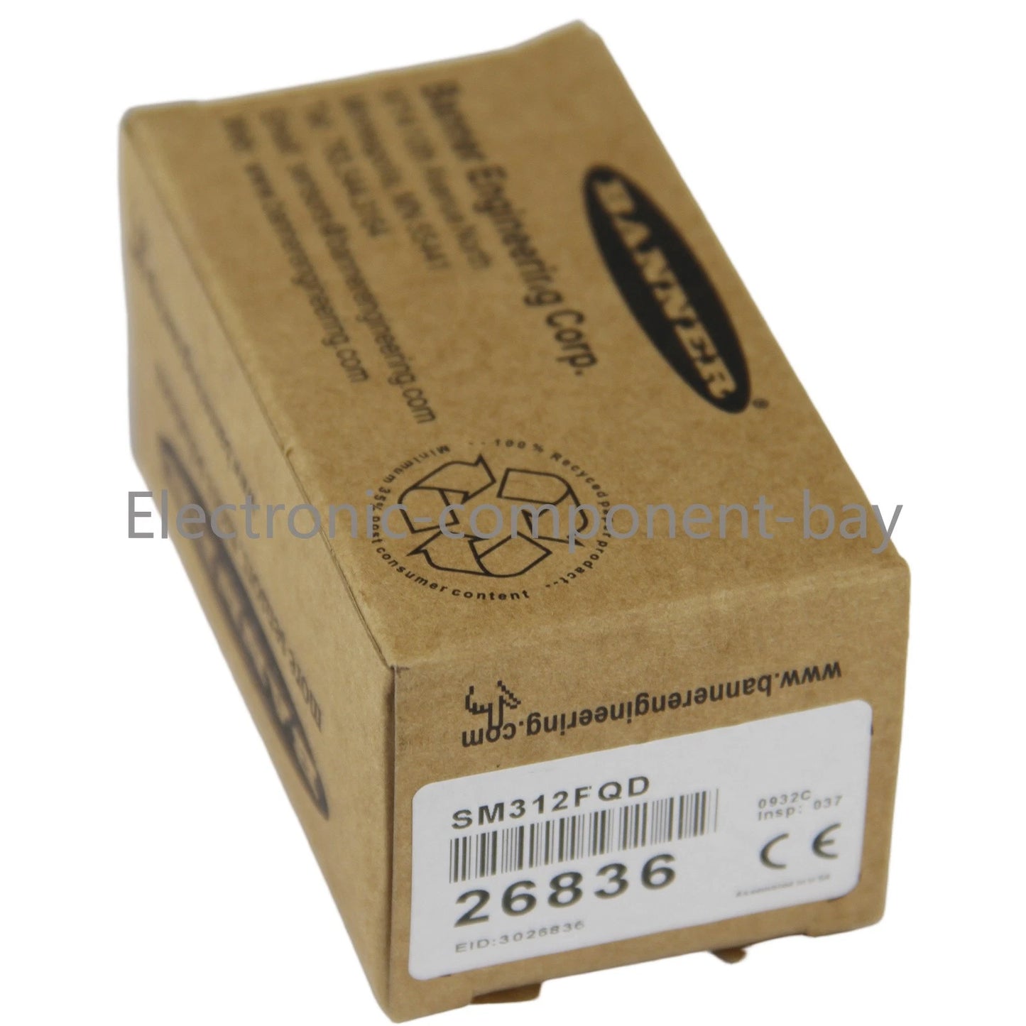 Banner Engineering SM312FQD Mini Beam Fiber Optic Amplifier Sensor 26836#u